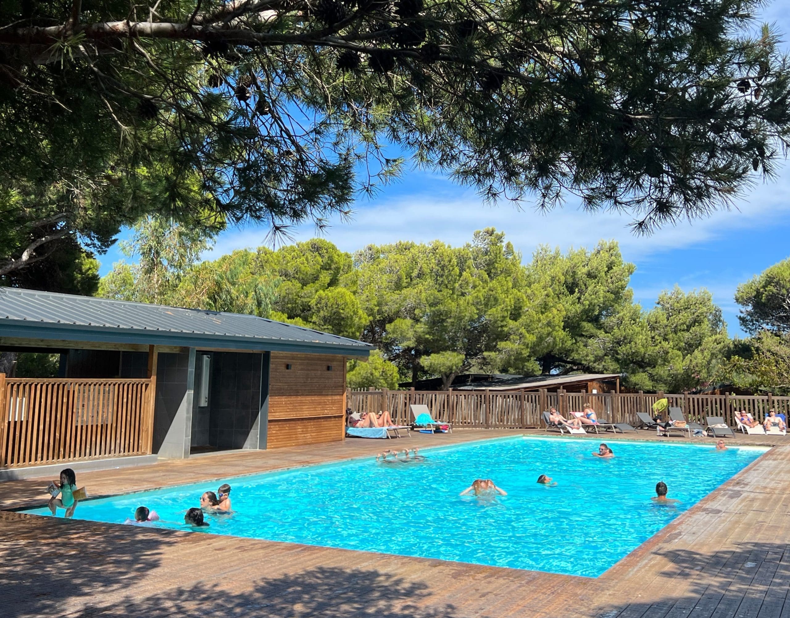 Vue Piscine Domaine Viglamo